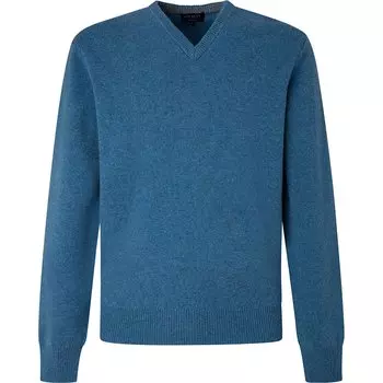 Свитер Hackett HM703024 V Neck, синий