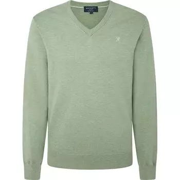 Свитер Hackett HM703083 V Neck, зеленый