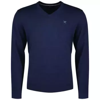 Свитер Hackett HM703313 v neck, синий