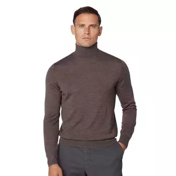Свитер Hackett Merino, коричневый