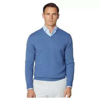 Свитер Hackett Merino V Neck, синий
