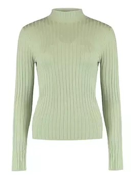 Свитер Hailys Dnnes Feinstrick Langarm Shirt Basic Stehkragen Klea, мятный