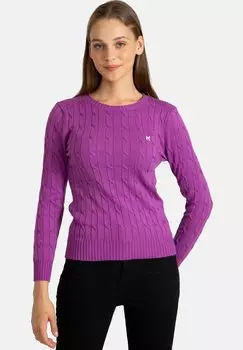 Свитер Hair Braid Crew Neck Williot, цвет light purple