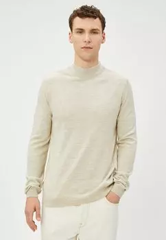 Свитер Half Turtleneck Koton, бежевый