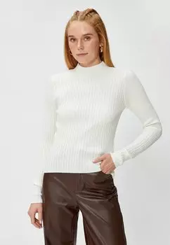 Свитер Half Turtleneck Long Sleeve Koton, цвет ecru