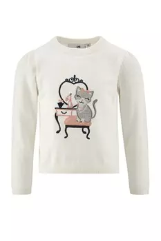Свитер happy girls Sweater, белый