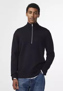 Свитер Harald Half Zip NN.07, цвет navy blue