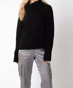 Свитер Harley черного цвета OLIVACEOUS