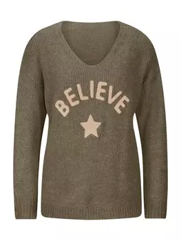 Свитер heine, хаки