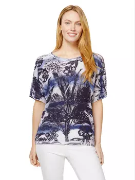 Свитер Heine, темно-синий