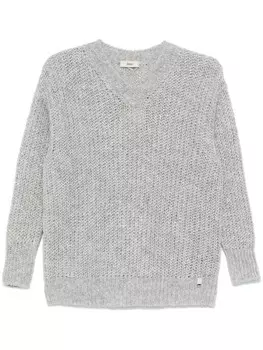 Свитер Herno с пайетками, серый