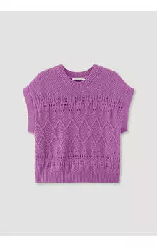 Свитер Hessnatur Strick, цвет purpurlila
