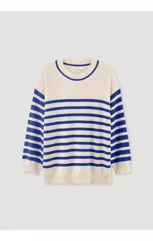 Свитер Hessnatur Strick, цвет ultramarine