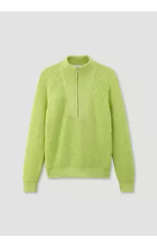 Свитер Hessnatur Stricktroyer, цвет maigrn