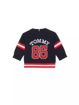 Свитер hilfiger maglioncino 1985 college neonati Tommy, синий