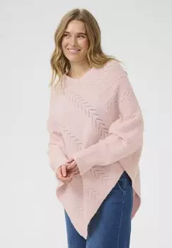 Свитер HOLIDAY PONCHO Cream, цвет Sepia Rose Melange