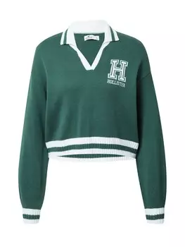 Свитер HOLLISTER APAC, темно-зеленый
