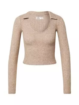 Свитер Hollister, пестрый коричневый