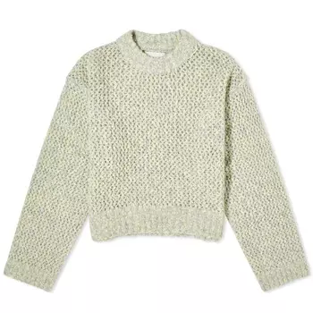 Свитер Holzweiler Tine Field Crew Sweat, цвет Light Green Mix