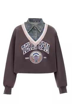 Свитер HOMEBASE Sweatshirt, цвет aubergine