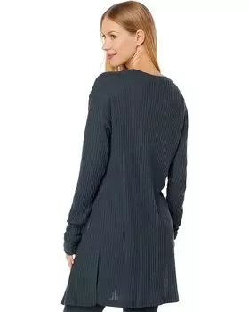 Свитер Honeydew Intimates Off Duty Rib Knit Cardigan, цвет Sleet