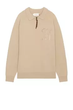 Свитер Honor The Gift Htg Zip Henley, светло-коричневый