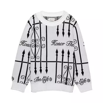 Свитер Honor The Gift Neighborhood Sweater 'White', белый