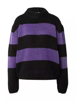 Свитер Hosbjerg Lotti, фиолетовый/черный