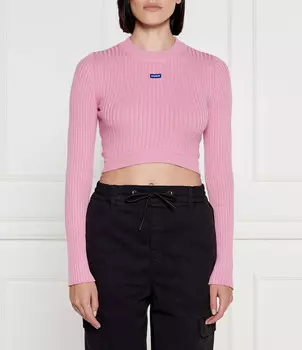 Свитер Hugo Blue Scoovy Slim Fit, роза