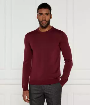 Свитер Hugo Diseta Regular Fit, бургундия
