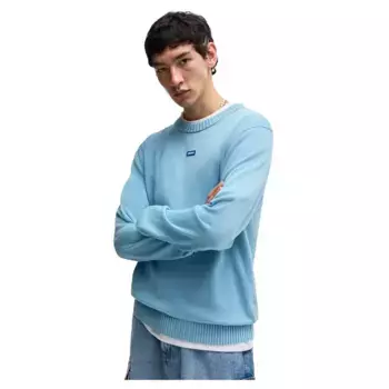 Свитер HUGO San Cosmo BLUE, синий