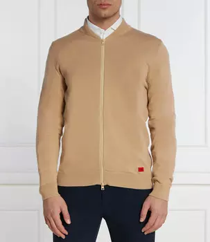Свитер HUGO San Jaque-C Regular Fit, кэмел