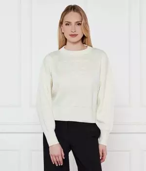 Свитер Hugo Sisminye Loose Fit, бежевый