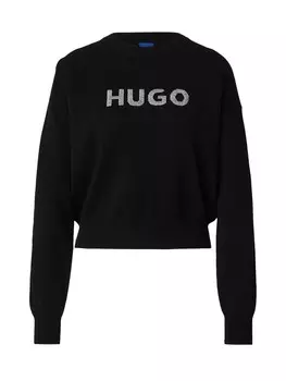 Свитер HUGO Slogerix_B, черный