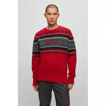 Свитер HUGO Soslo, красный