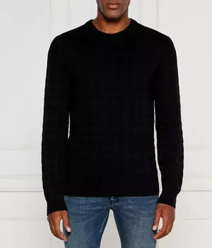 Свитер Hugo Steeth Slim Fit, черный