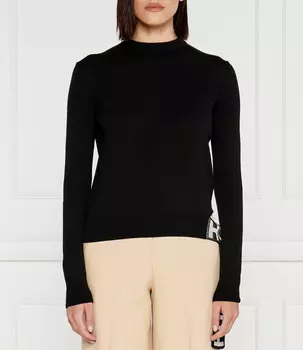 Свитер HUGO Stiel Regular Fit, черный