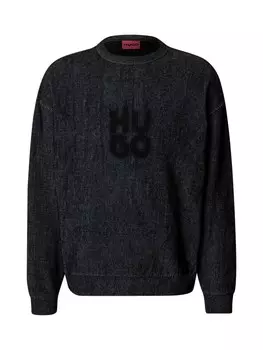 Свитер HUGO Sweatshirt Dinkam, черный