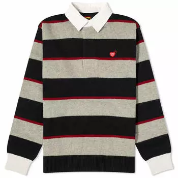 Свитер Human Made Rugby Knit, черный