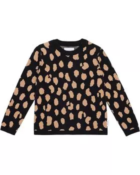 Свитер HUXBABY Animal Knit Jumper, черный