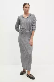Свитер и юбка Answear Lab, серый