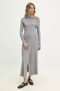 Свитер и юбка Answear.Lab, серый
