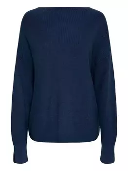 Свитер ICHI Boston Ls7, морской синий