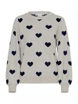 Свитер Ichi BRIELLE, серый