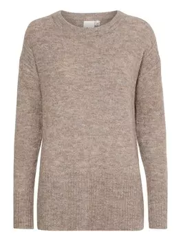 Свитер ICHI, коричневый