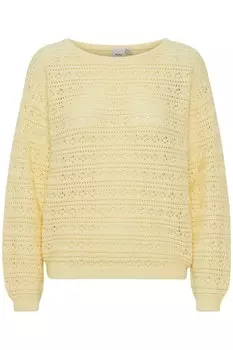 Свитер Ichi MARION, светло-желтого