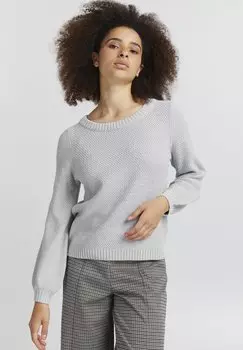 Свитер ICHI, серый