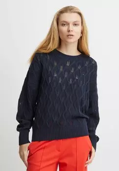 Свитер ICHI, синий