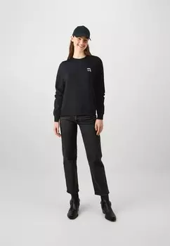 Свитер IKONIK 2.0 PATCH KARL LAGERFELD, черный