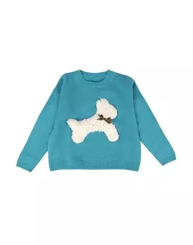 Свитер Il Gufo, бирюзовый